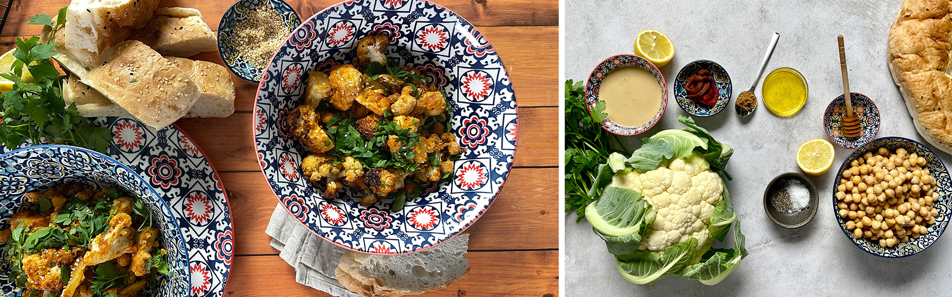 Marokkanischer Tahini Blumenkohl Rezept Höffner