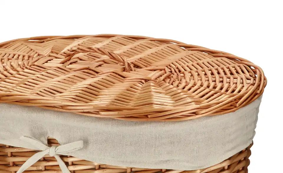 Wäschekorb mit Deckel | Oval | Möbel Höffner