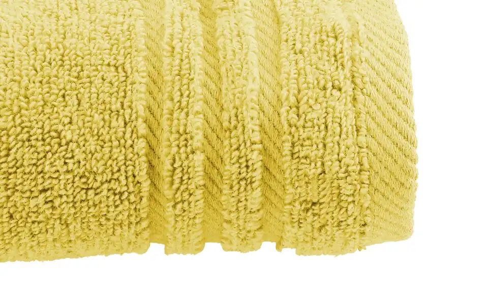 Handtuch-Set Gelb, 3-teilig Soft Cotton | Möbel Höffner
