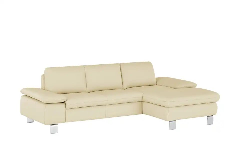 smart Ecksofa Finola Creme Leder Möbel Höffner