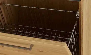 Woodford Schuhschrank Vista | Eiche / Balkeneiche / Anthrazit