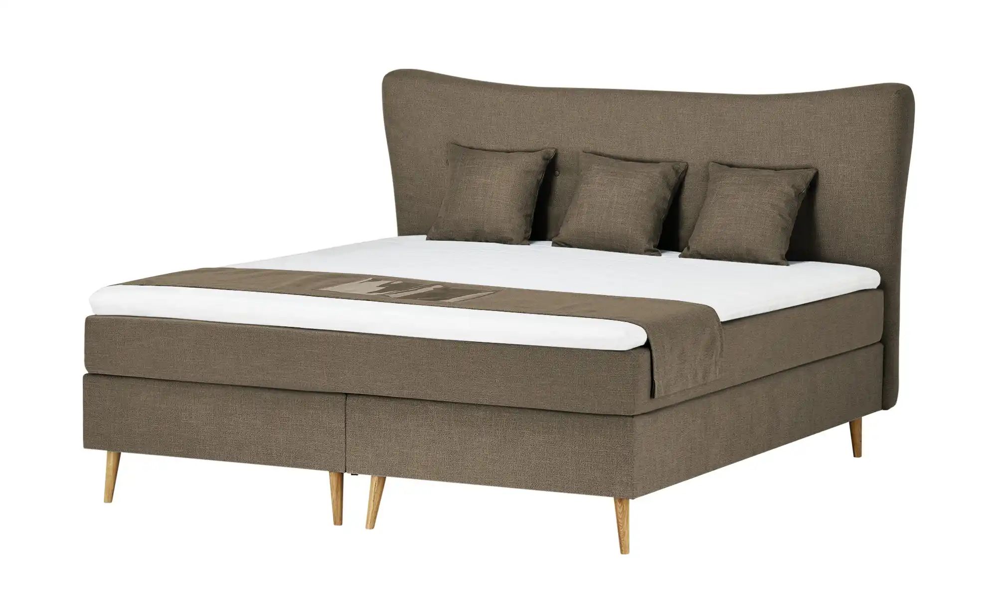 Boxspringbett Ferill Braun, 180x200 cm Höffner