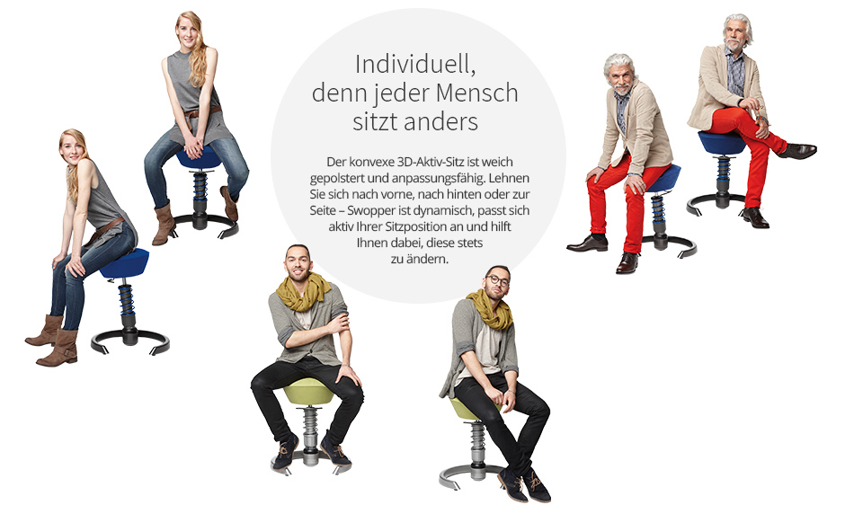 Swopper Personen