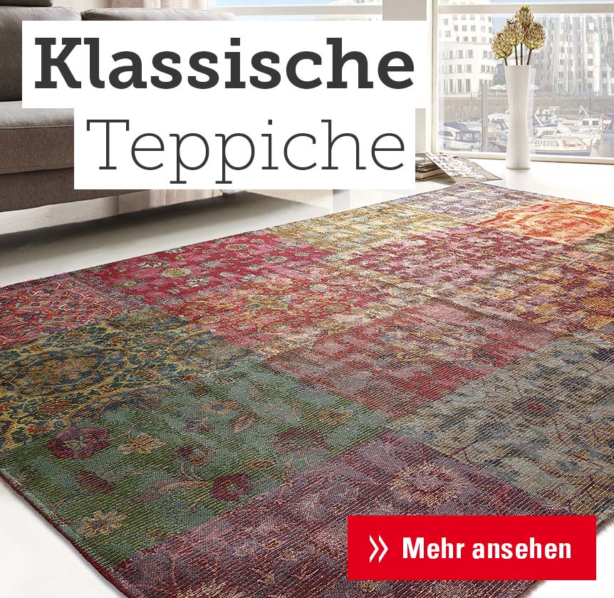 Günstige Teppiche in verschiedenen Größen bei Höffner