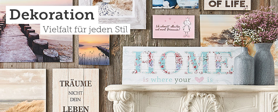 Dekoartikel für alle räume bei möbel höffner günstig online