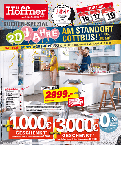 Möbel Höffner in CottbusWillmersdorf Möbel, Küchen & mehr
