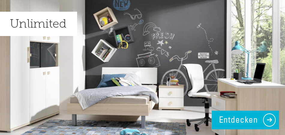 Möbel und Ideen zur Einrichtung für das Jugendzimmer - Höffner