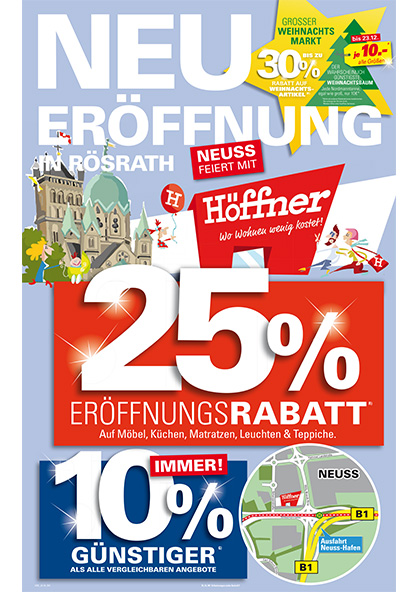 Möbel Höffner in DüsseldorfNeuss Möbel, Küchen & mehr