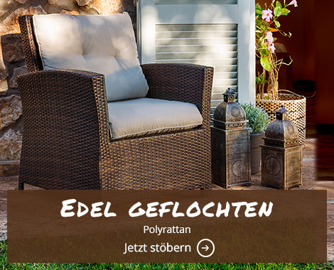 Günstige Gartenmöbel aus Polyrattan, Holz & Co. bei Höffner