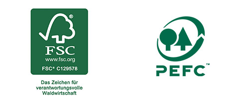 FSC und PEFC-zertifiziert