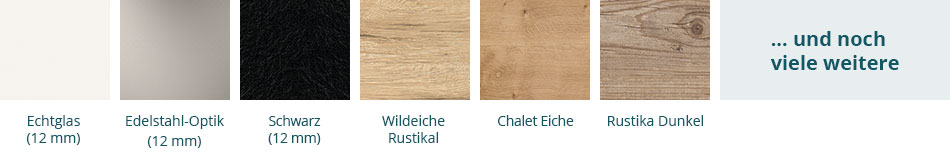 Arbeitsplatte Varianten