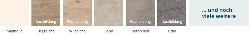 Arbeitsplatte Varianten