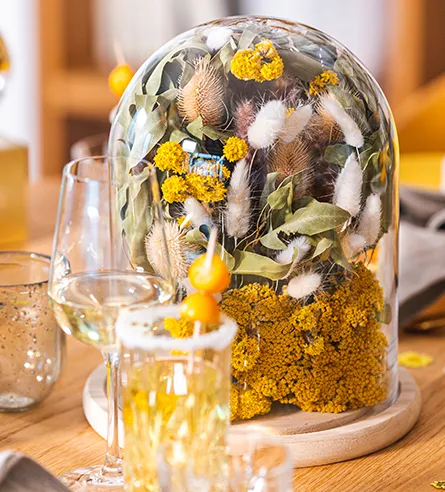 Detailansicht Blumenglocke