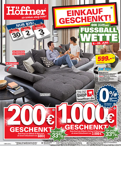 Möbel Höffner in FrankfurtGründau Möbel, Küchen & mehr