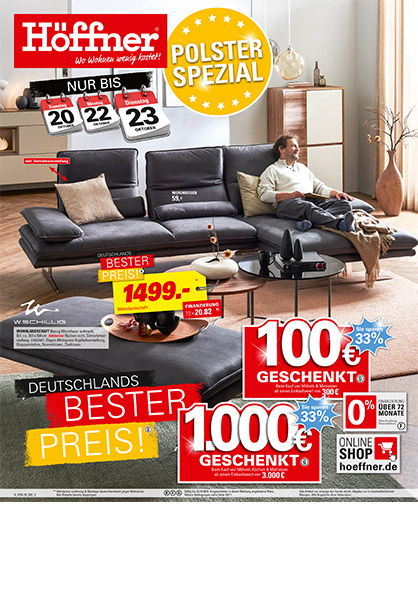 Möbel Höffner in ErfurtWaltersleben Möbel, Küchen & mehr
