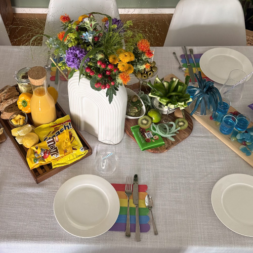 Regenbogen Color Brunch