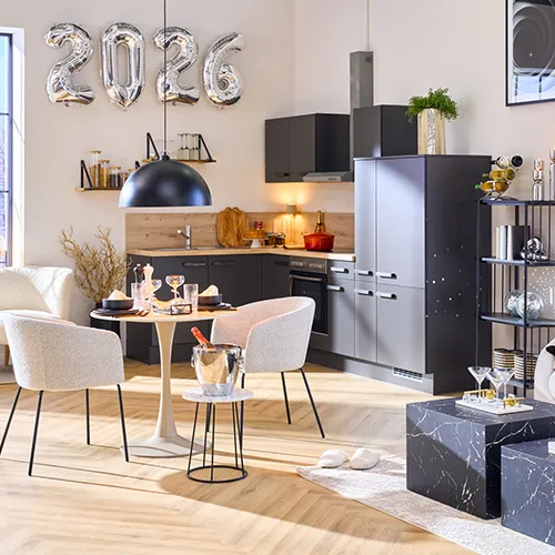 Wohnidee Silvester zu zweit