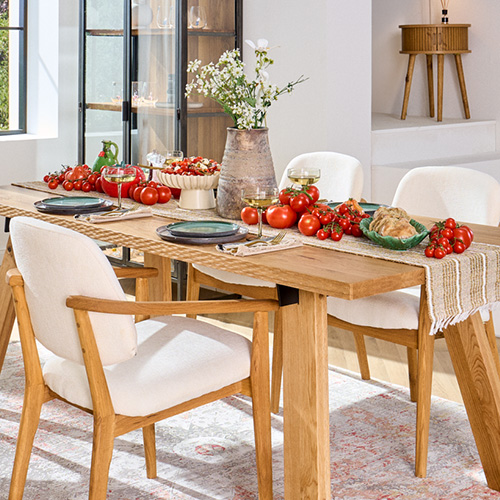 Mediterrane Tomaten-Tischdeko