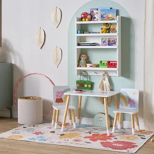 Wohnzimmer mit Spielecke stilvoll einrichten - Wohnideen