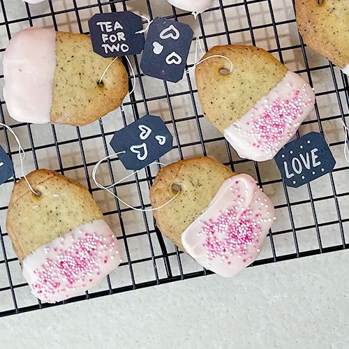 Earl Grey-Shortbread-Kekse