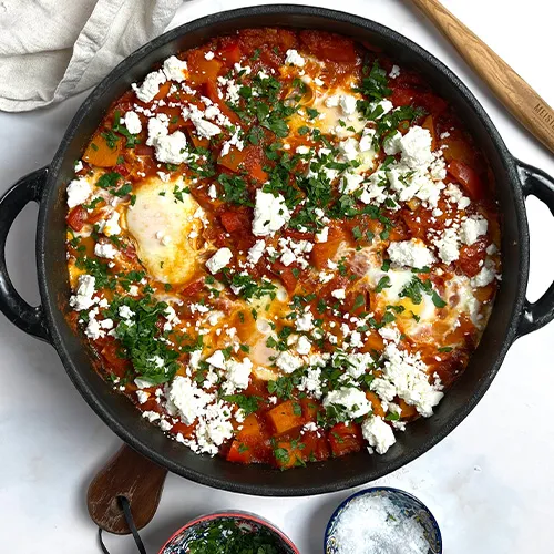 Kürbis-Shakshuka