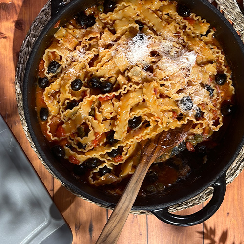 One-Pot-Pasta alla Puttanesca