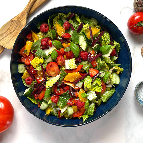 Bunter Sommersalat