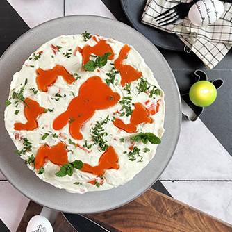 Oster-Frischkäsekuchen