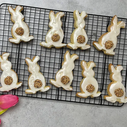 Osterhasen mit Giotto-Bommelschwänzchen - Rezepte