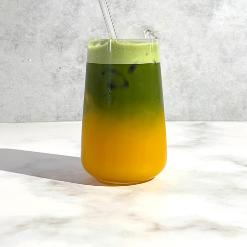 Iced Mango Matcha
