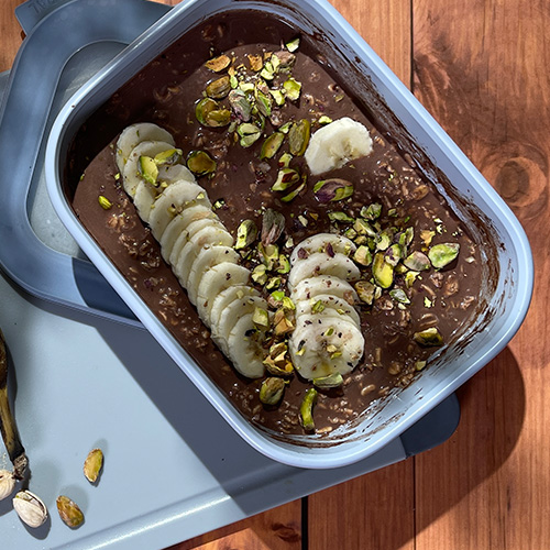 Schokoladige Overnight Oats