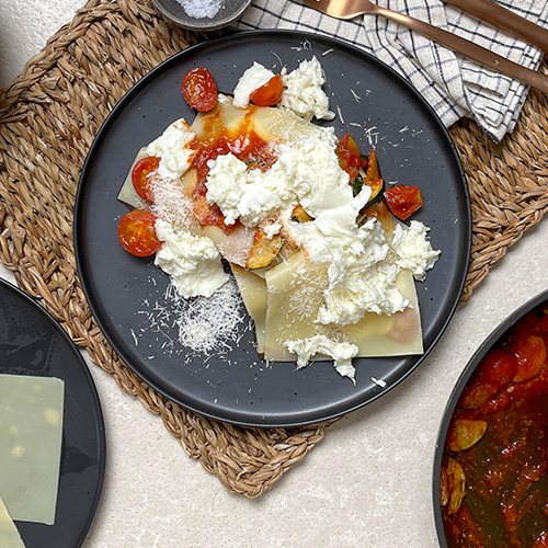 Schnelle Sommerlasagne