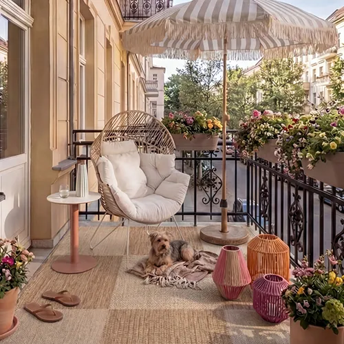 Ein Balkon, drei Einrichtungsideen - Wohnideen