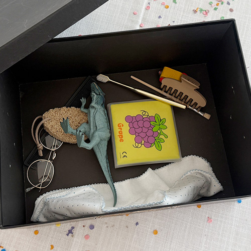 Fühlbox für Kinder DIY