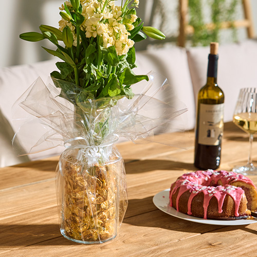 Geschenkidee Süßigkeiten-Vase