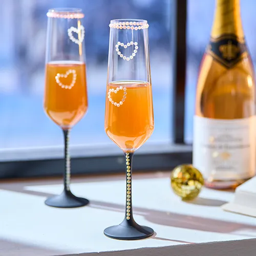 DIY Gläser festlich verzieren