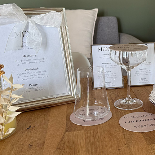 DIY-Ideen für die Hochzeits-Tischdeko