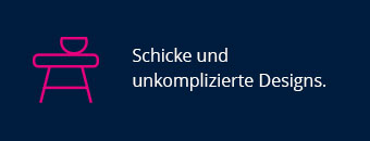 Schicke und unkomplizierte Designs sind bei Express selbstverständlich