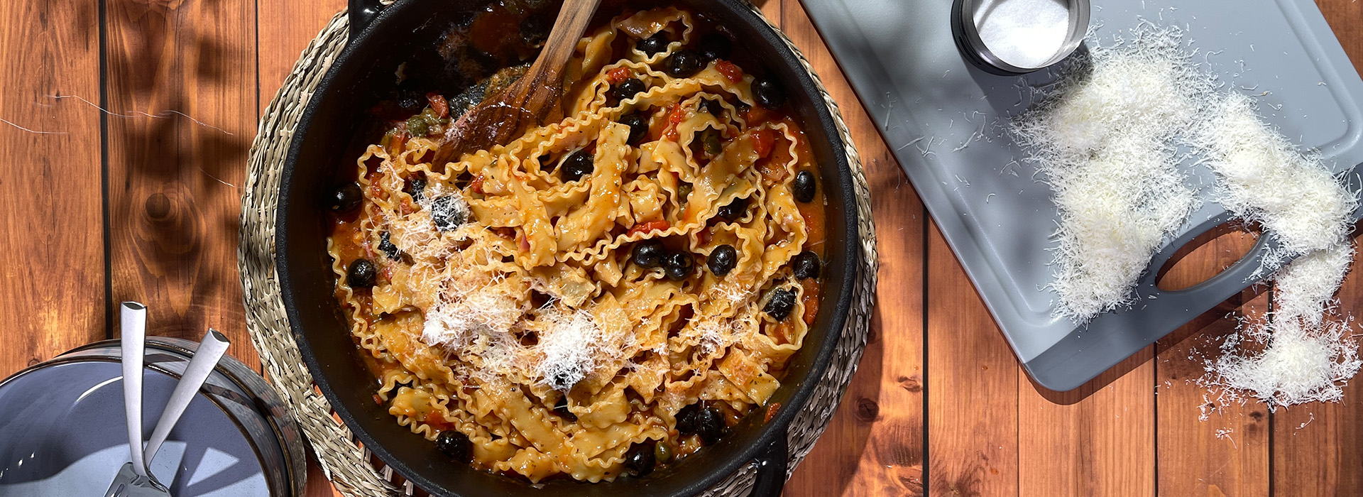 One-Pot-Pasta alla Puttanesca