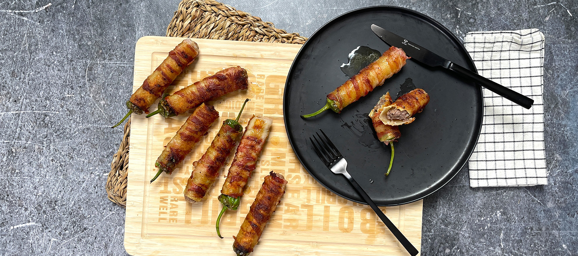 Bacon Dynamitstangen