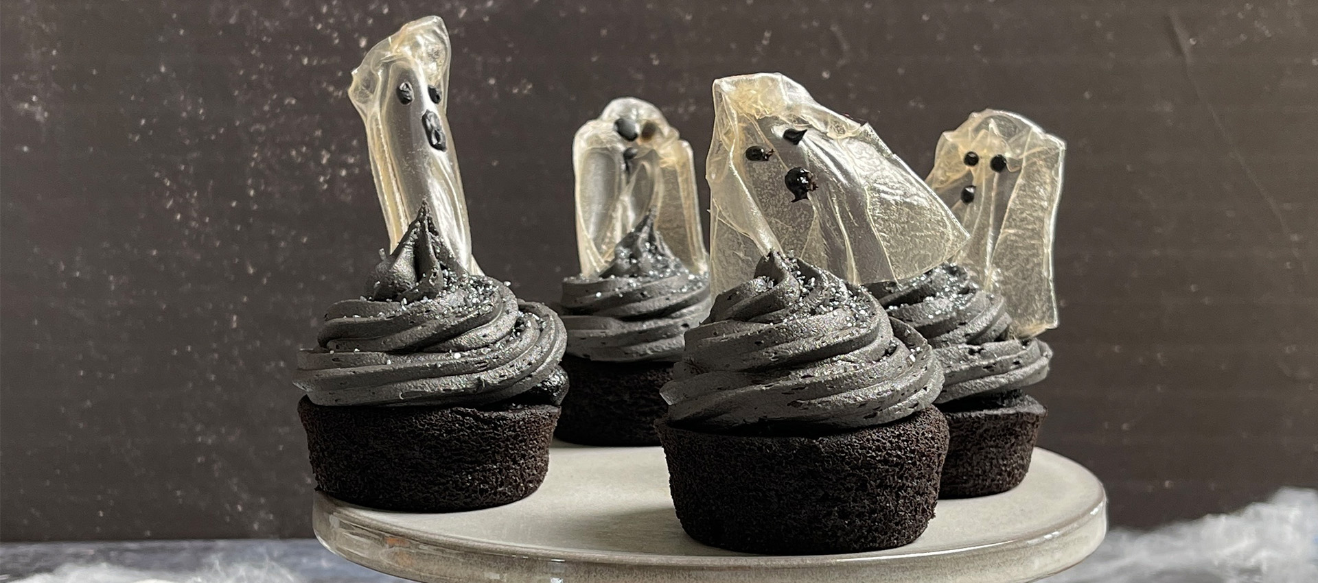 Begeisterte Cupcakes