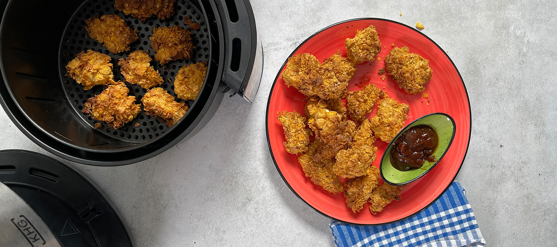 Chicken Nuggets aus dem Airfryer