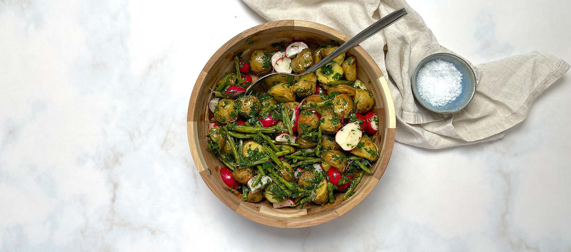 Chimichurri-Kartoffelsalat