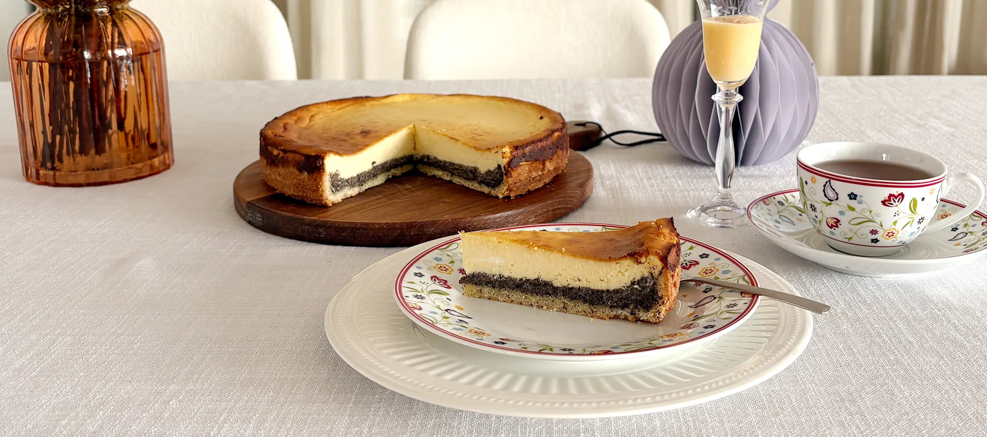 Mohn-Eierlikörkuchen