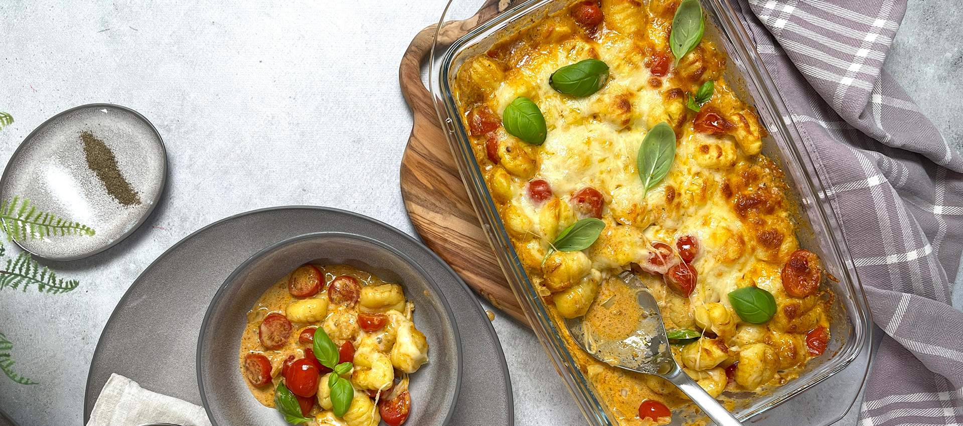 Gnocchi Caprese