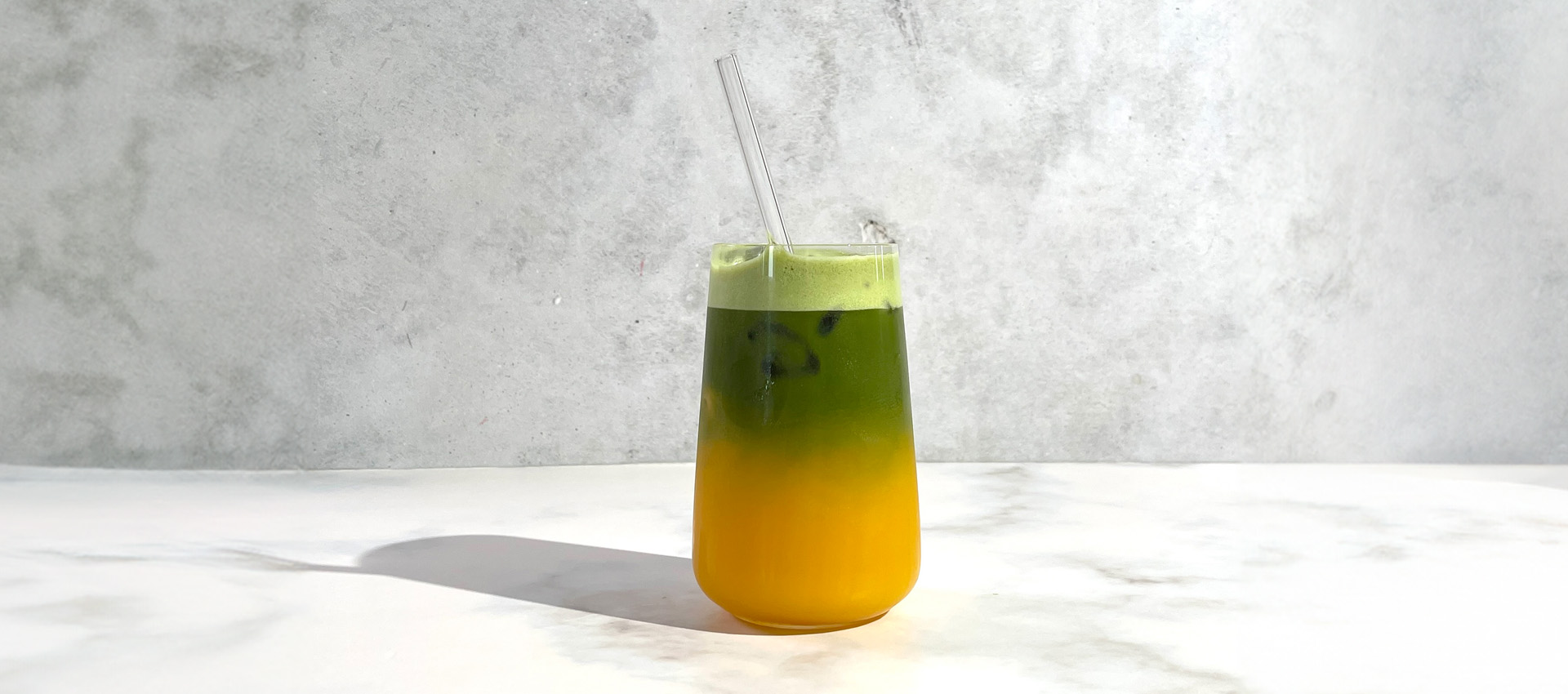 Iced Mango Matcha