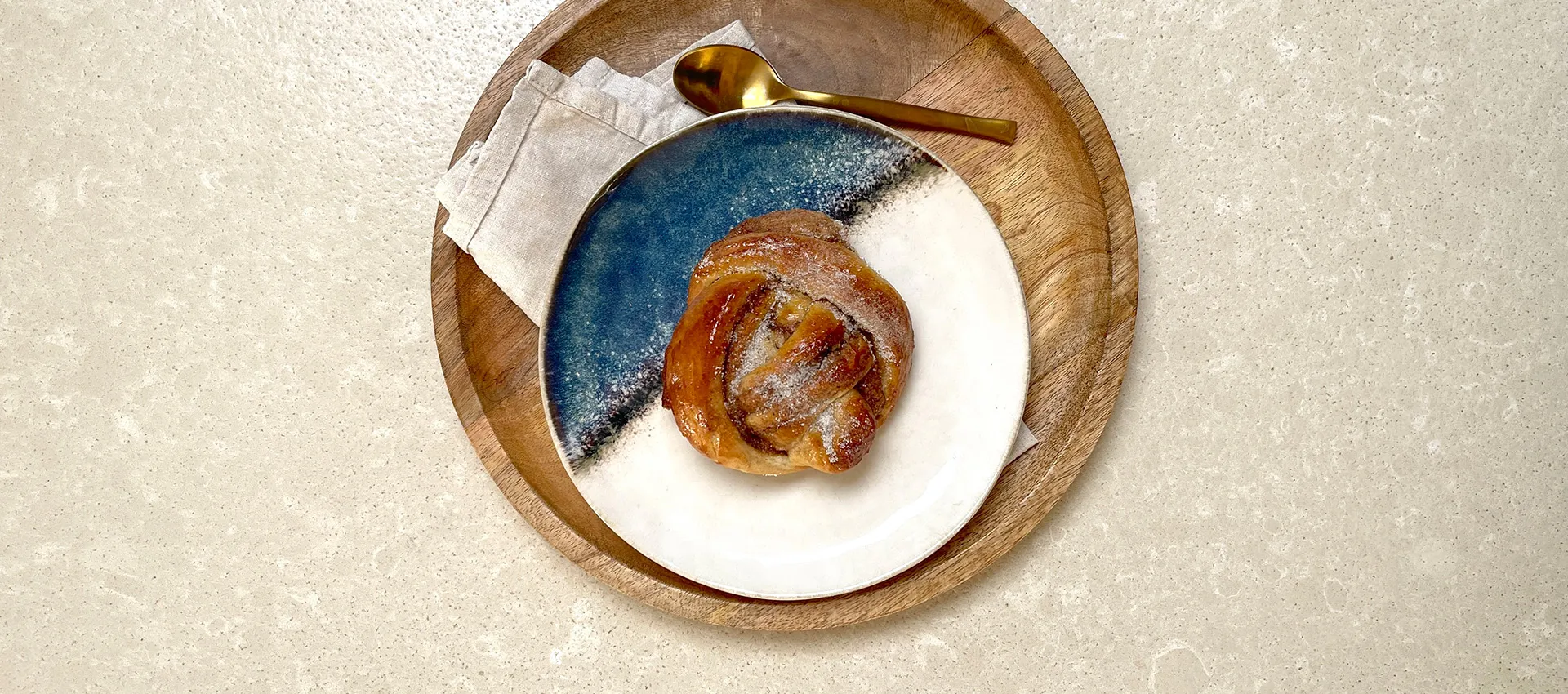 Teiggebäck Kardamomsnurrer