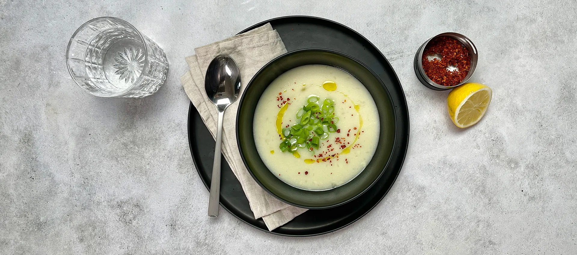 Italienische Knoblauchsuppe