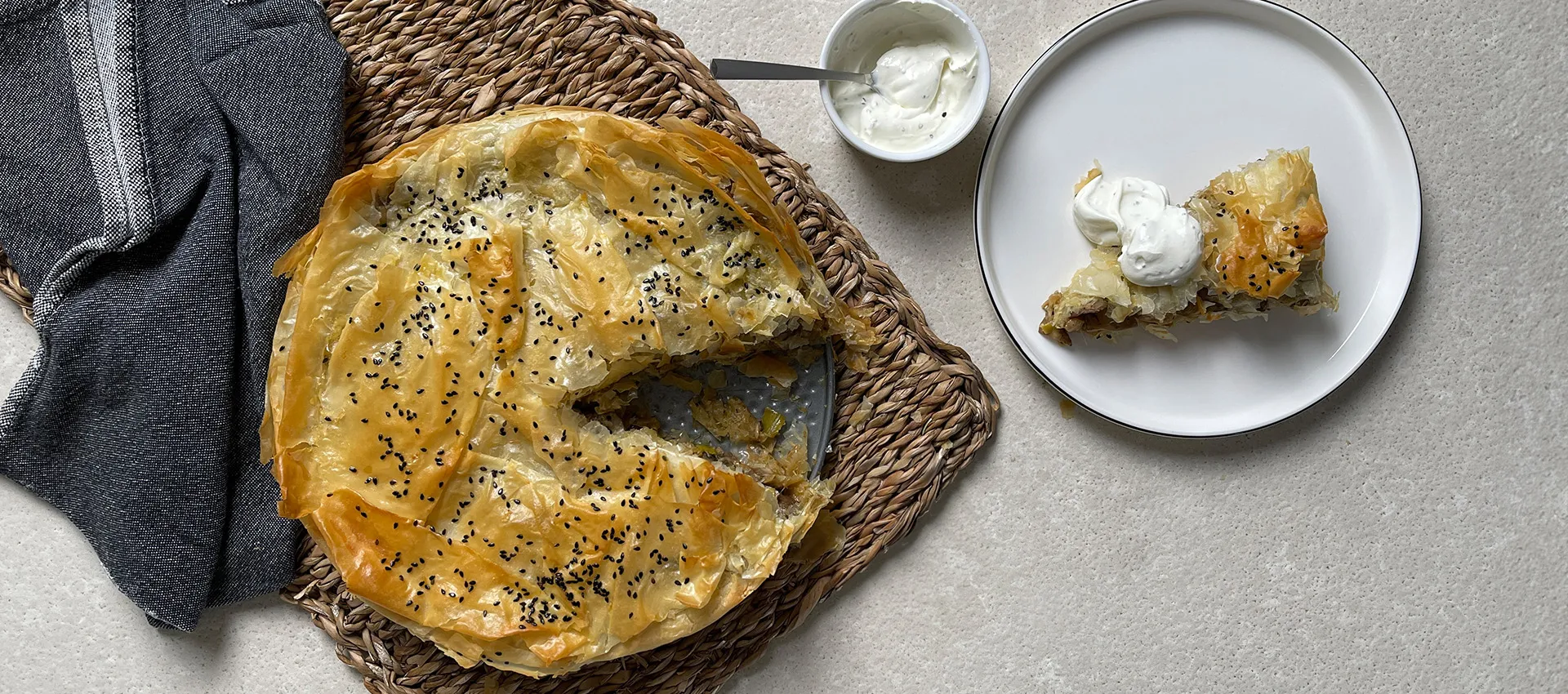 Veganer Maronen-Pilz-Pie