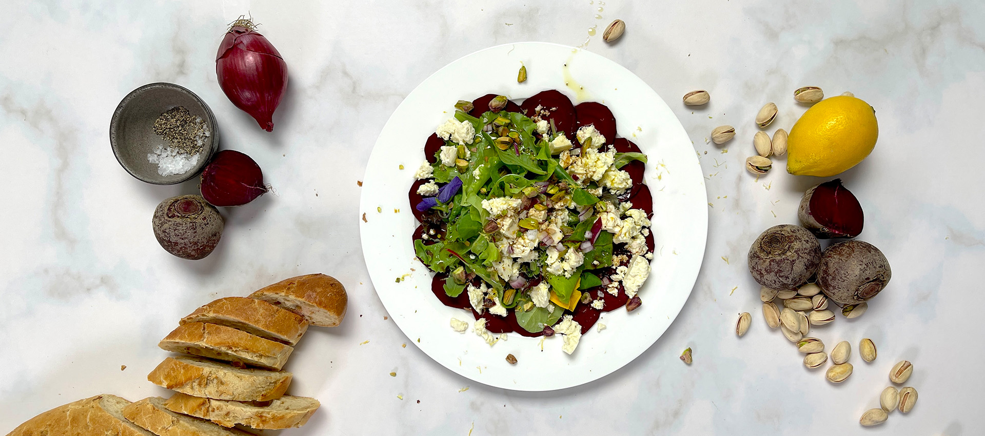 Rote Bete-Carpaccio